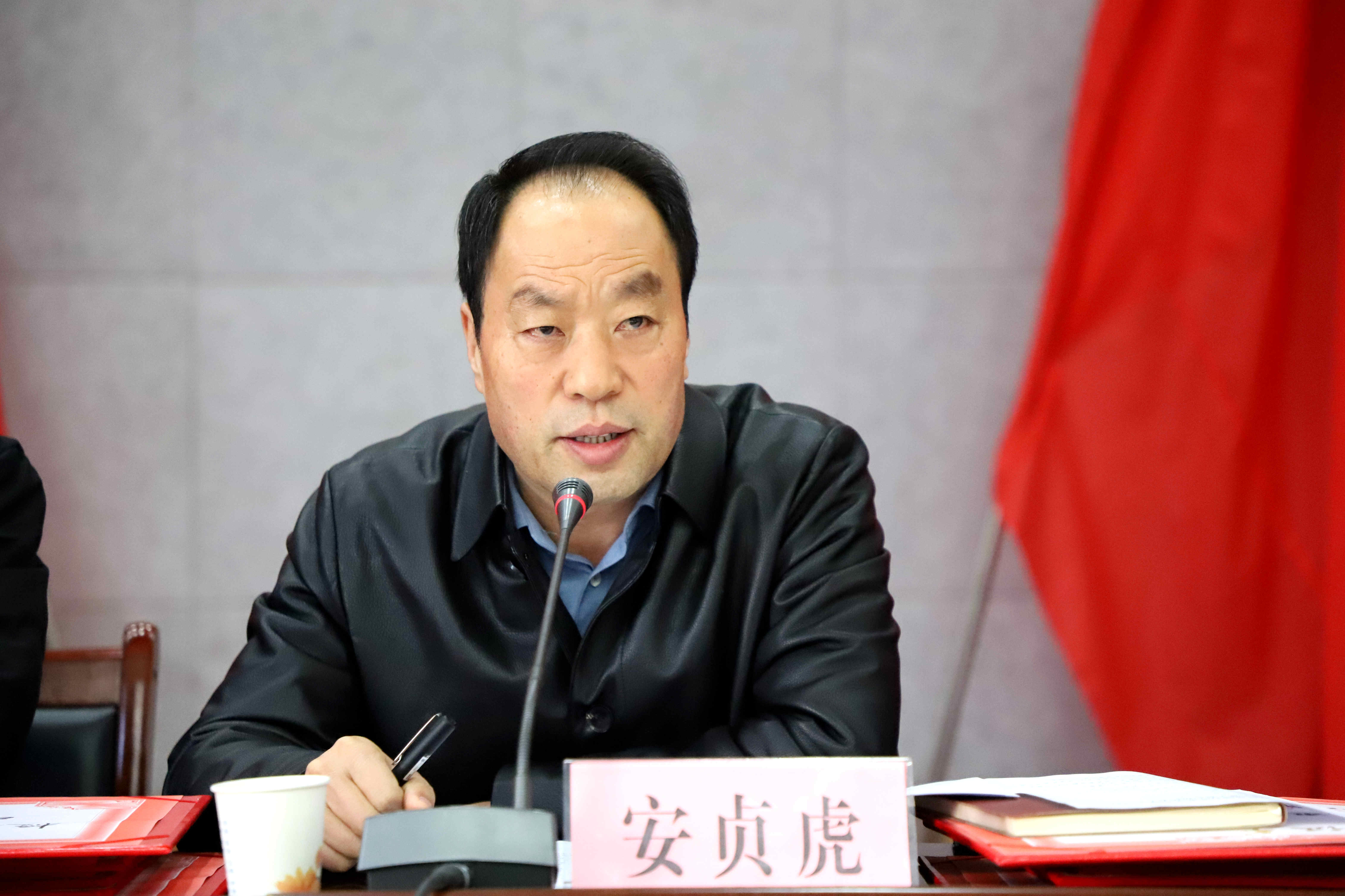 2董事長、黨委書記、總經理安貞虎講話_副本